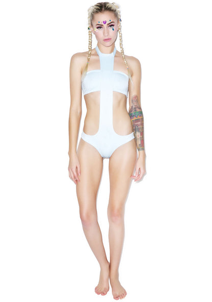 Andi One Piece Swimsuit - Light Blue