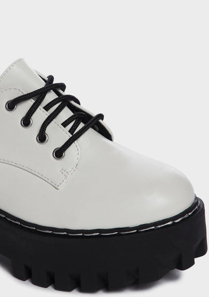 Angel Trading Places Platform Oxfords