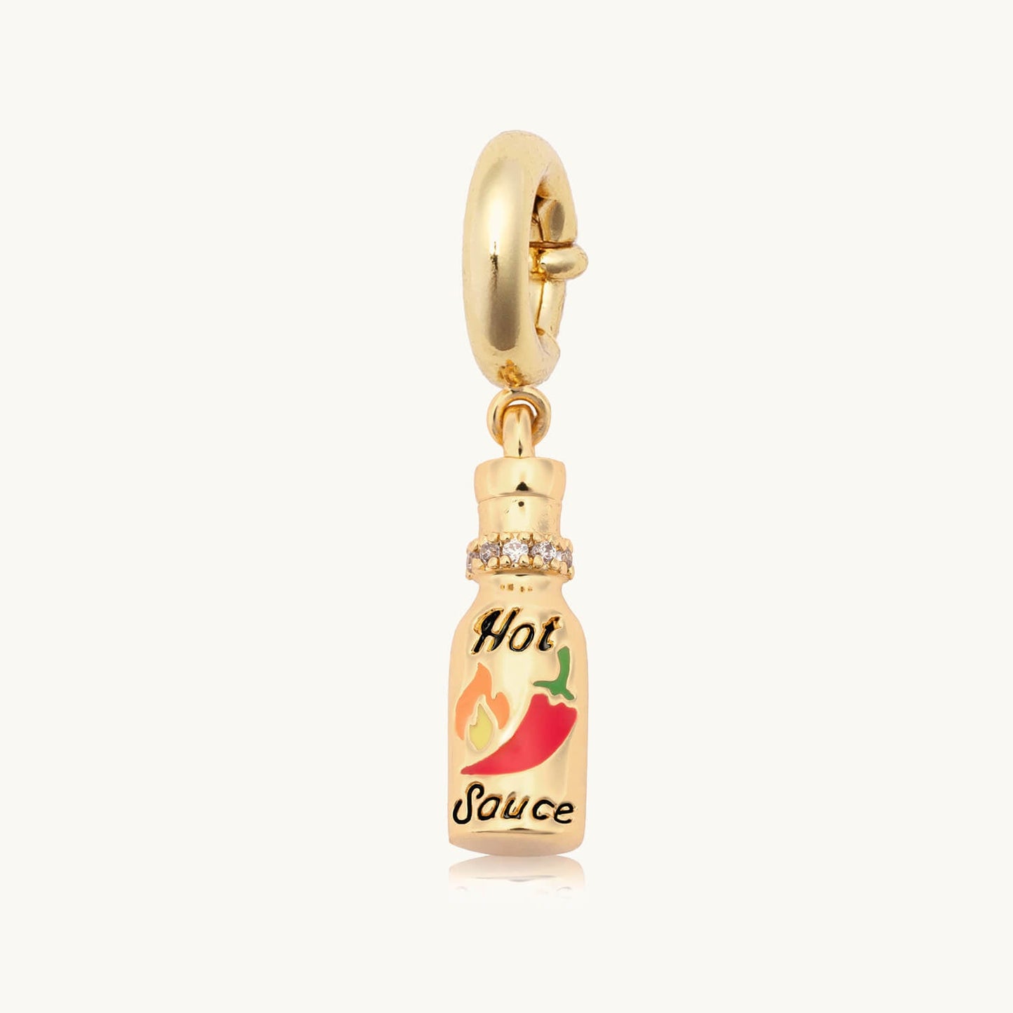 Custom Hot Sauce Charm