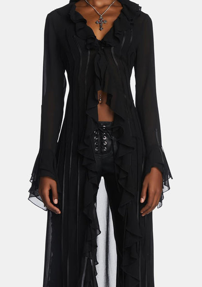Amina Duster Blouse