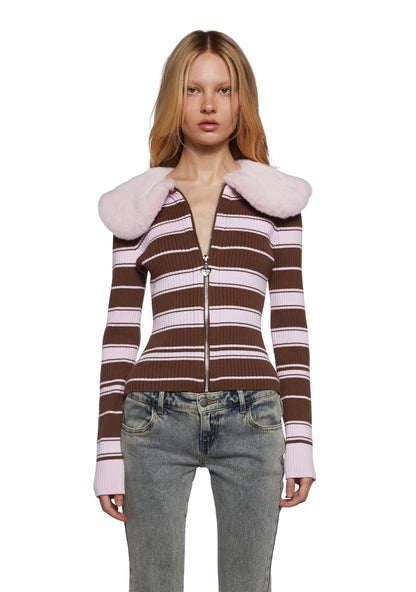 Another Love Song Zip-Up Cardigan