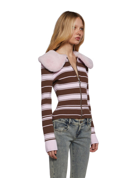 Another Love Song Zip-Up Cardigan