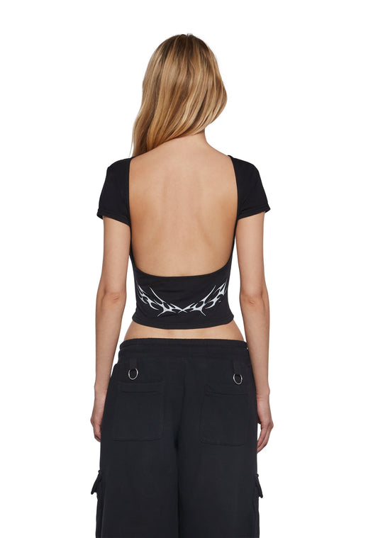 Ambient Low Back Logo Tee