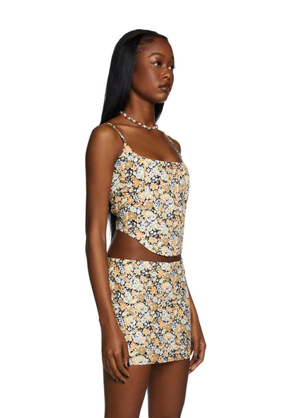 Among Wildflowers Corset Top