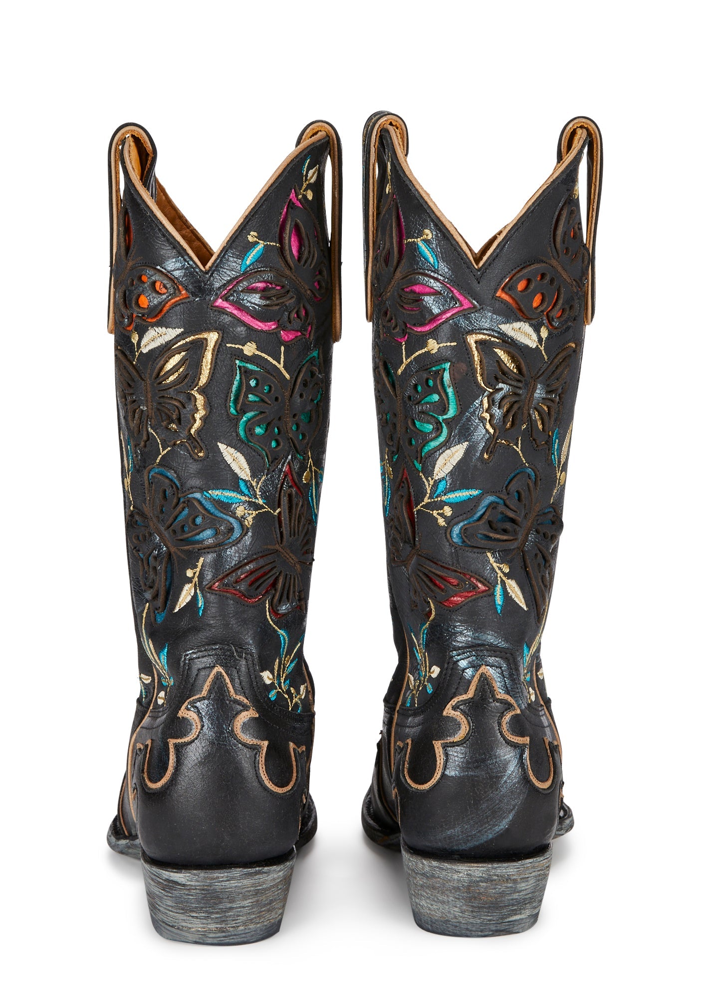 Amadis Butterfly Cowboy Boots