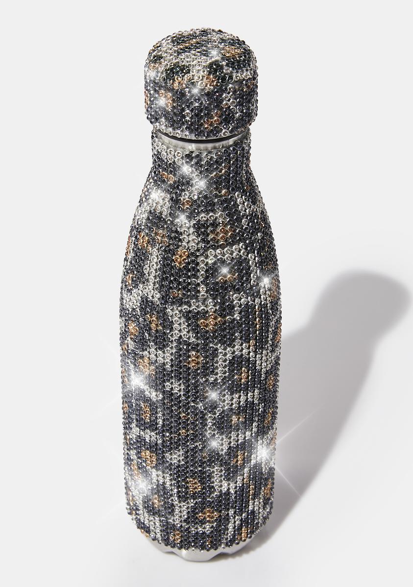 Animal Magnetism Rhinestone Water Bottle