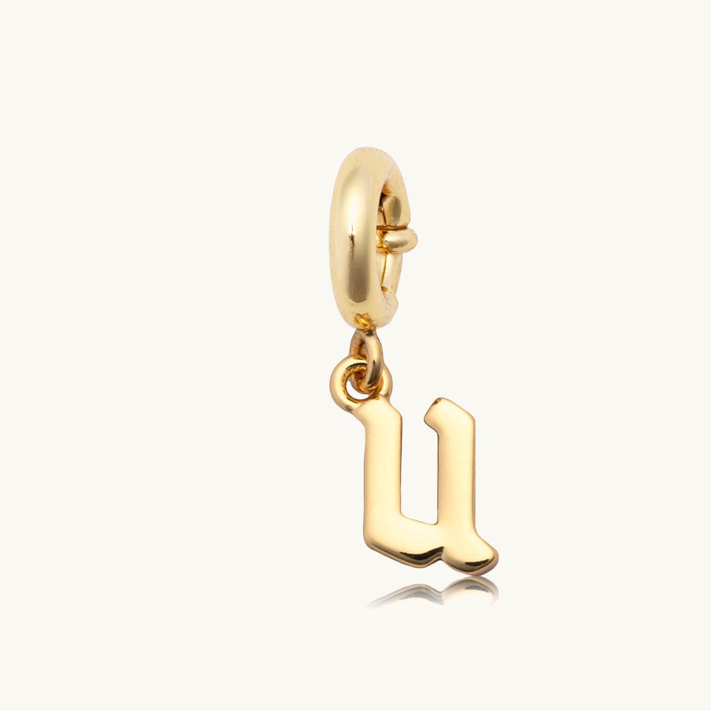Gothic Letter Charm