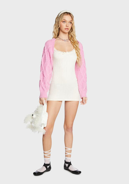 Angel Doesn't Phase Me Mini Dress