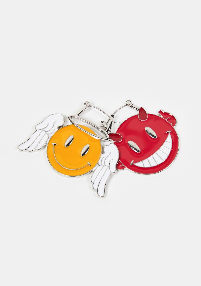 Angelic Inferno Drop Earrings